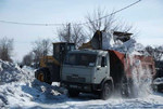 Вывоз снега мусора Камаз Бобкет