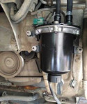 Замена топливного фильтра Duster 1.5 дизель 4WD