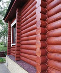 Утепление деревянных домов (Теплый шов)