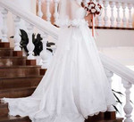 Прокат роскошного свадебного платья