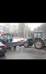 Трактор белорус со Щеткой