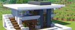 Дом в Minecraft в стиле Хай - Тек