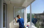Мытьё окон балконов лоджий