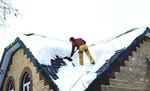 Сброс снега с крыш