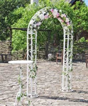 Свадебная арка. Чехлы на стулья