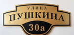 Изготовление адресных табличек в Санкт-Петербурге