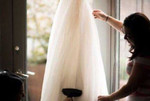 Отпаривание свадебных платьев