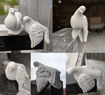 Скульптура голубки
