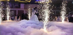 Тяжелый дым на свадьбу и холодные фонтаны
