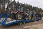 Перевозка тракторов мтз-JCB