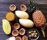Экзотические фрукты: Манго, маракуйя, ананас на за