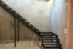 Лестницы деревянные. Сварка металлокаркаса лестниц