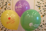 Печать логотипа на надувных воздушных шарах