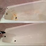 Реставрация ванны наливным акрилом