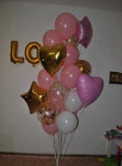 Воздушные шары и фонтаны из шаров
