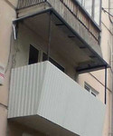 Балкон (Металлический каркас)