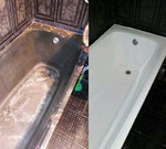 Реставрация эмали ванны, восстановление покрытия