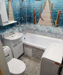 Ремонт ванной комнаты панелями пвх