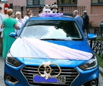 Украшения для свадебного автомобиля
