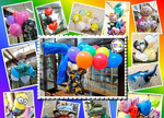 Воздушные шары с гелием и праздничное оформление