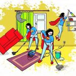 Разовая уборка домов, квартир,помощь по хозяйству