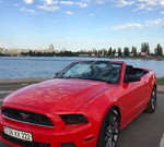 Аренда VIP Кабриолета Mustang, авто на свадьбу