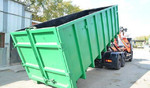 Вывоз мусора большими контейнерами 24 м.куб