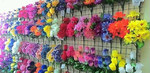 Цветы искусственные Головы Букеты Венки Корзины