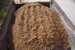 Песок по 1 куб.метру(около 1.5 тонны) доставка