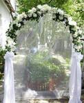 Свадебная арка и столик регистратора аренда
