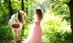 Детская фотосессия с лошадью, единорогом