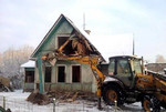Демонтаж домов и сооружений с вывозом