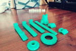 3D-печать, моделирование, ABS, PLA, hips, petg