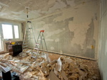 Демонтаж кафеля, стен, с утилизацией