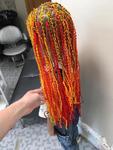 Плетение афрокос