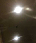 Замена плафона и лампочек на натяжном потолке