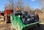 Вывоз и утилизация мусора, контейнер 8, 20, 27 куб