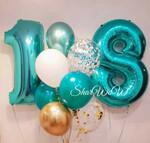 Воздушные шары на выписку, шарики на день рождения