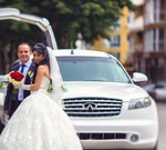 Лимузин Инфинити на свадьбу, торжества, девичник