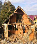 Демонтаж домов стен перегородок