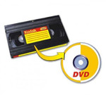 Оцифровка VHS видео кассет в DVD формат