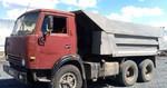Перевозка сыпучих грузов на самосвале камаз