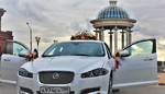 Автомобиль на свадьбу ягуар