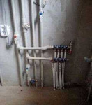 Монтаж отопления водопровода