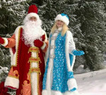 Дед мороз и снегурочка Новогодние аниматоры