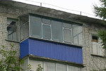Металлические балконные рамы