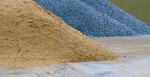 Песок - щебень -цемент- бетон - доска спец.техника