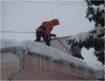 Услуги по чистке крыши от снега