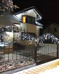 Украшаем частные дома новогодним освещение в Ростове-на-Дону
