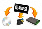 Оцифровка видео и аудио кассет на DVD, USB, HDD
